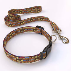 Bear Lodge Dog Collar