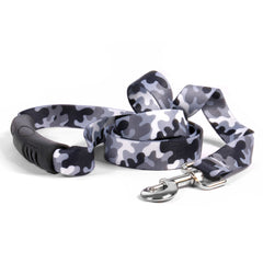 Black and White Camo Dog Leash