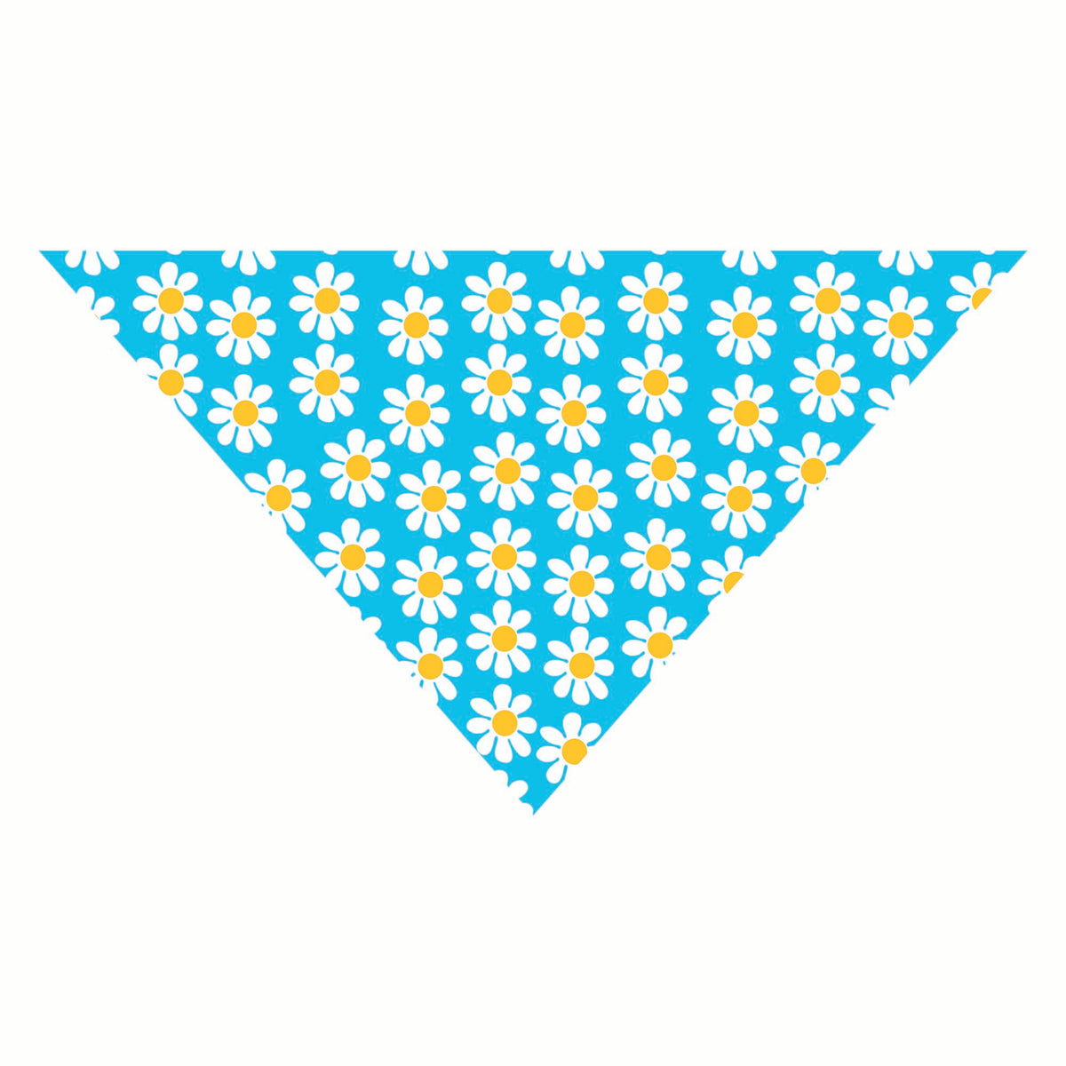 Blue Daisy Dog Bandana