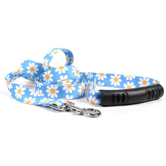 Blue Daisy Dog Leash