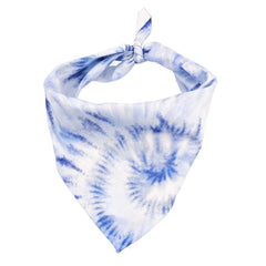 Navy Tie-Dye Dog Bandana