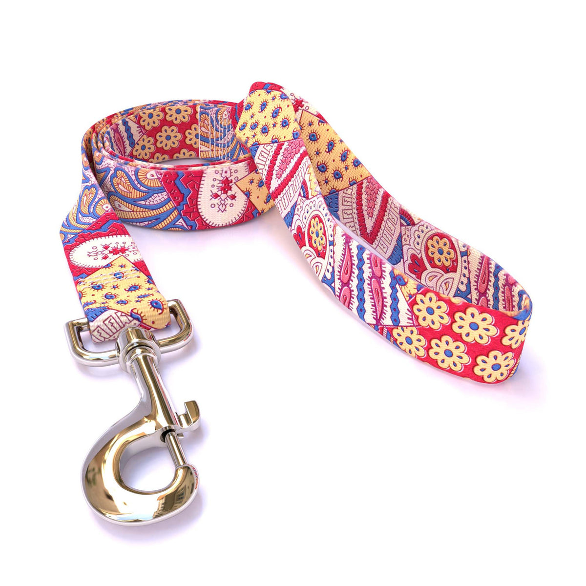 Bohemian Patchwork Dog Leash