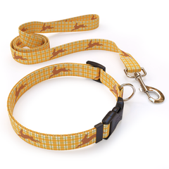 Brown Rabbit Dog Collar