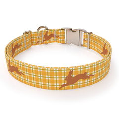 Brown Rabbit Dog Collar