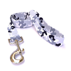 Black and White Camo Dog Leash