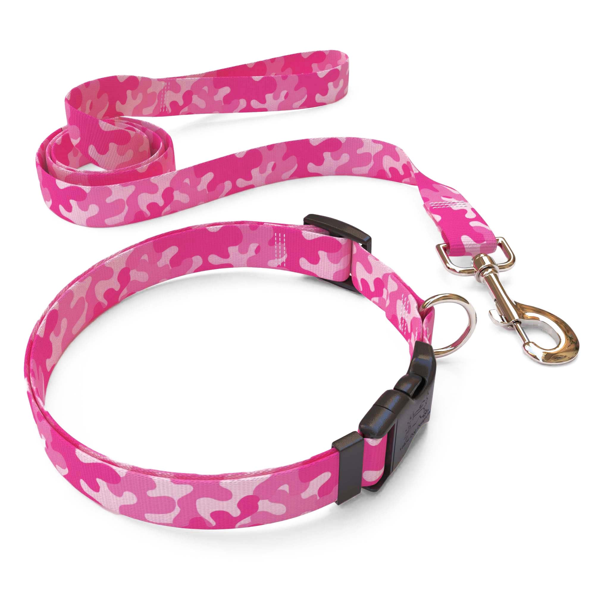 Camo Pink Dog Collar