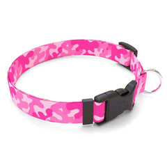 Camo Pink Dog Collar