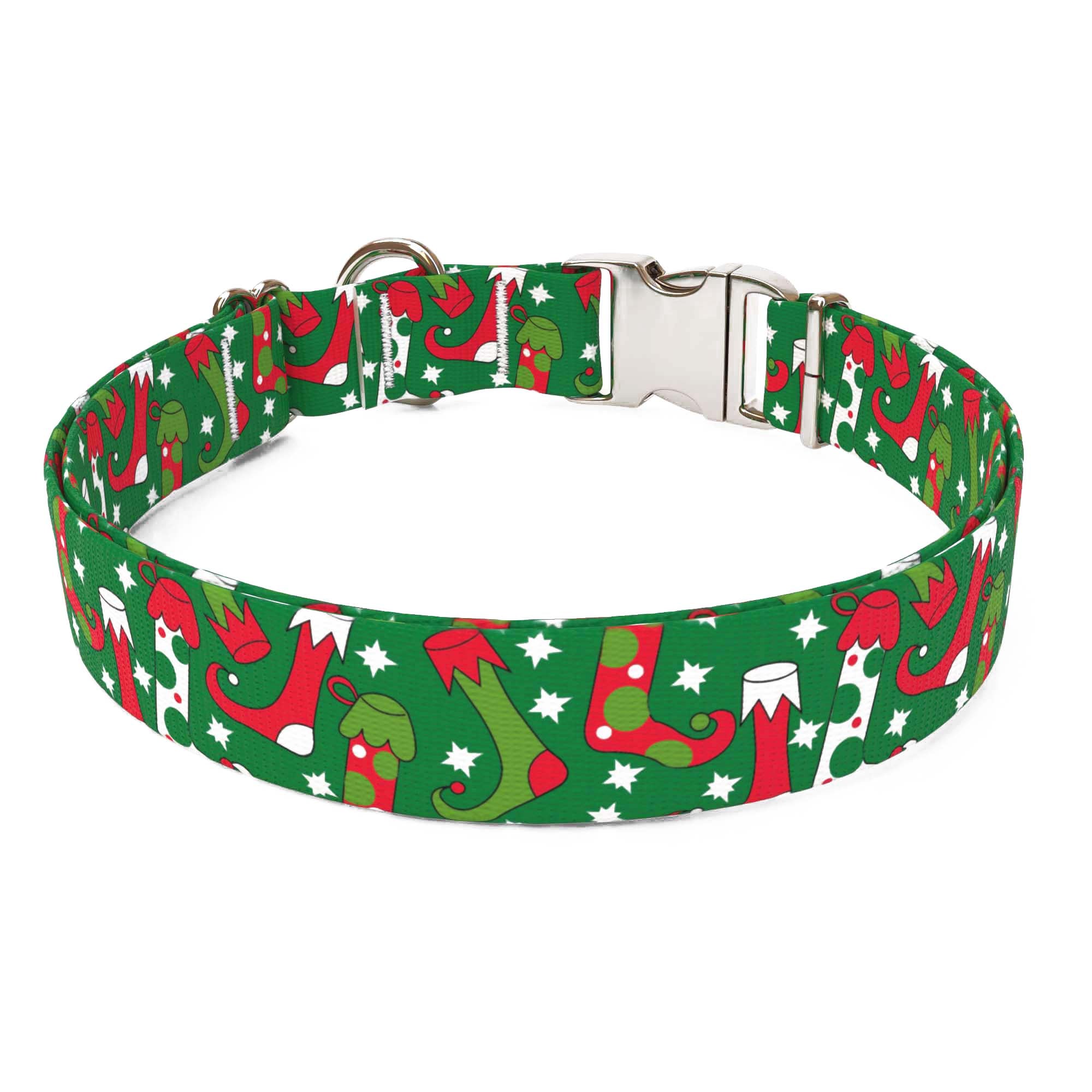 Christmas Stockings Dog Collar