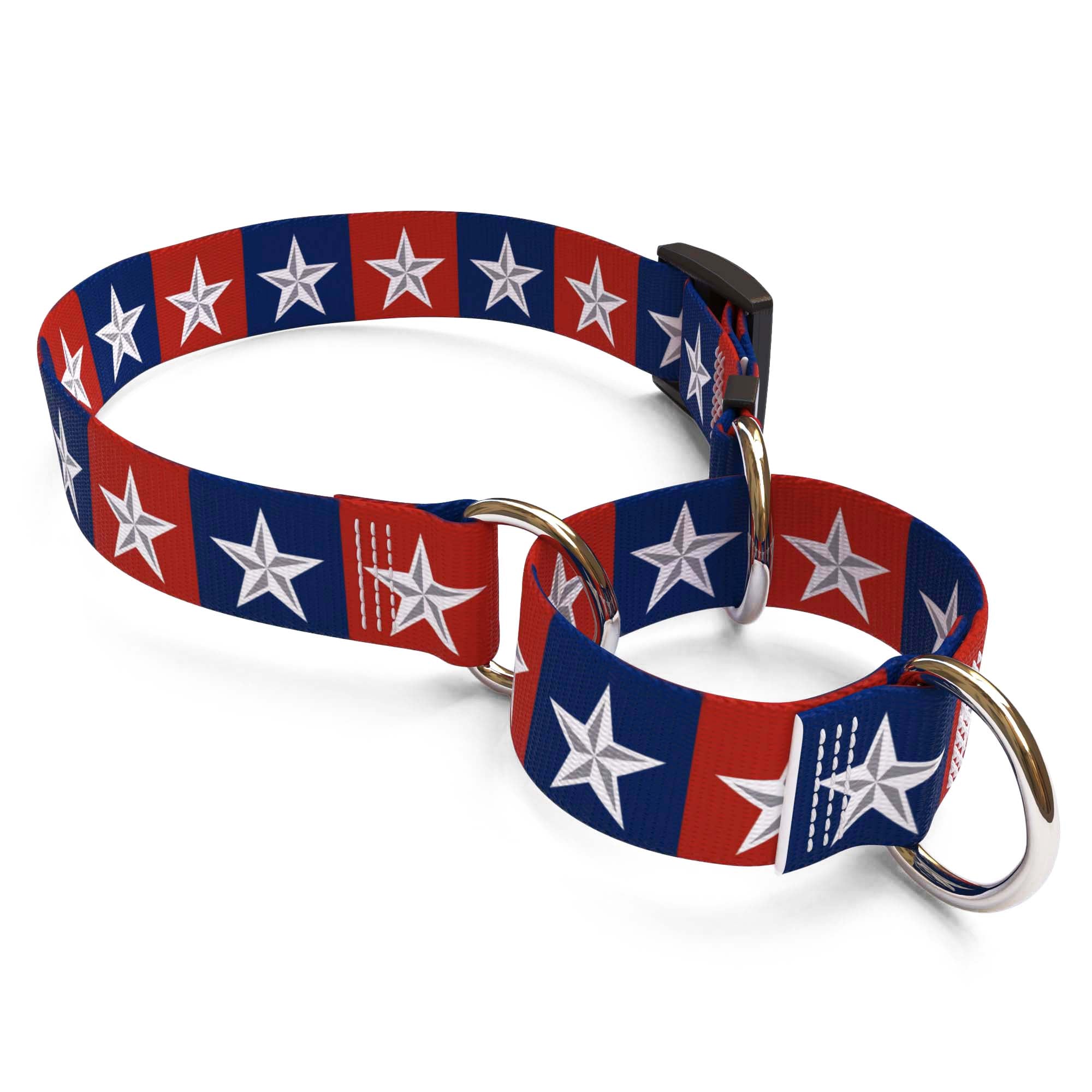 Colonial Stars Dog Collar