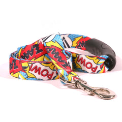 Comic Print Dog Leash