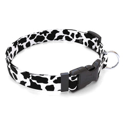 Cow Print Dog Collar