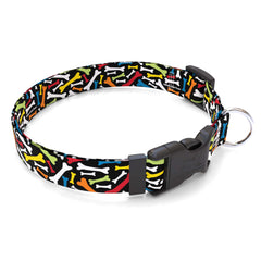 Crazy Bones Dog Collar