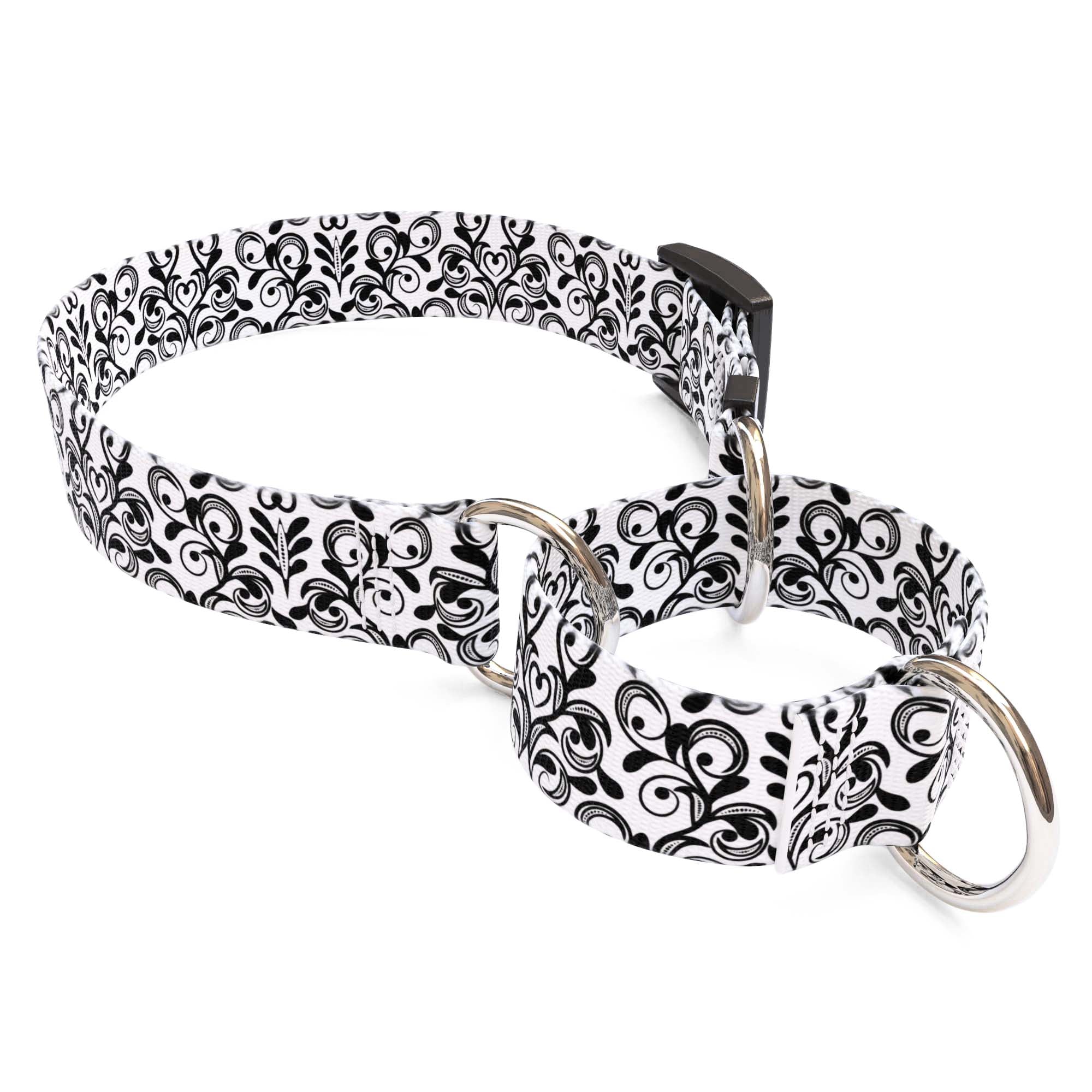 Damask Dog Collar