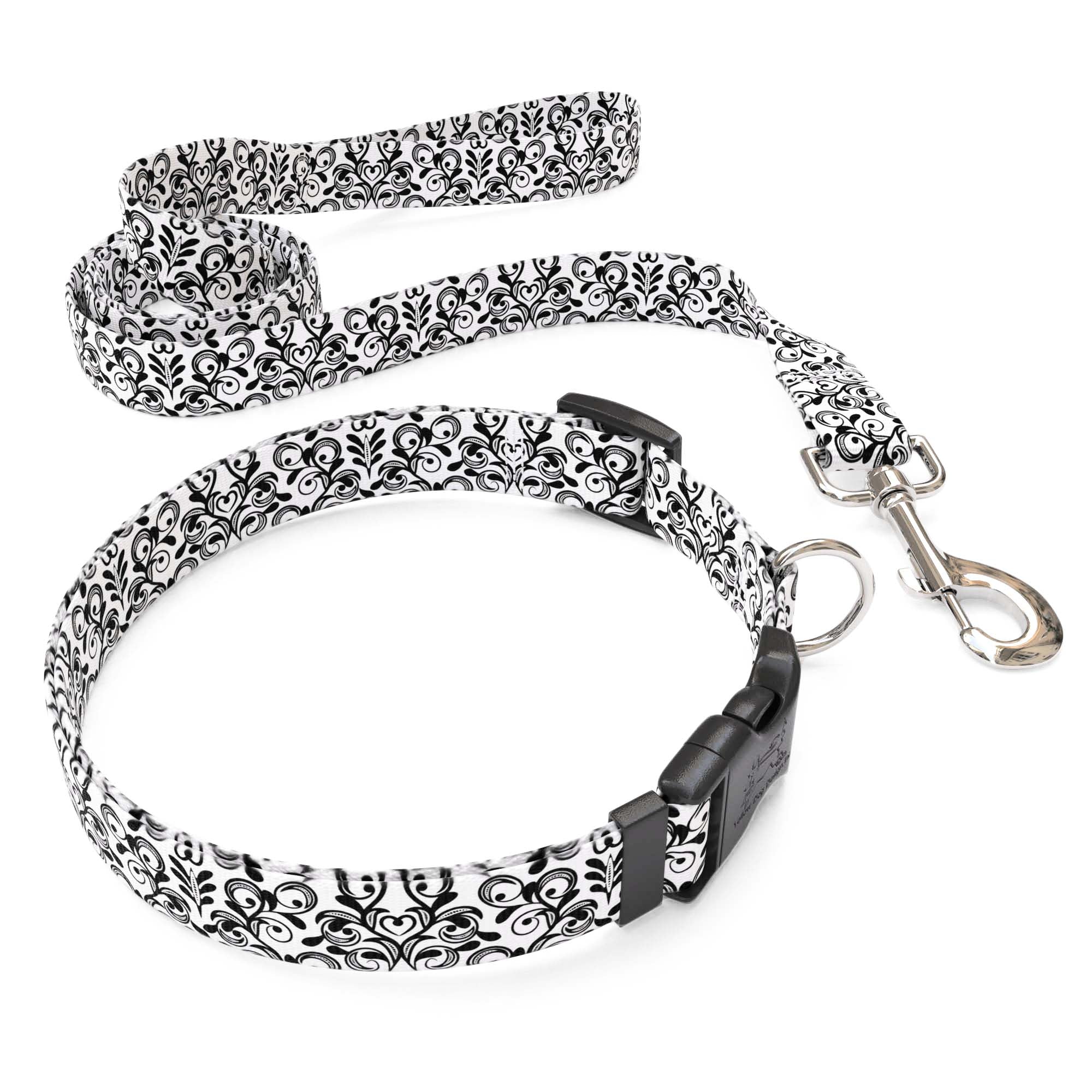 Damask Dog Collar