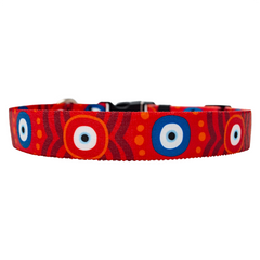 Evil Eye Mal de Ojo Dog Collar