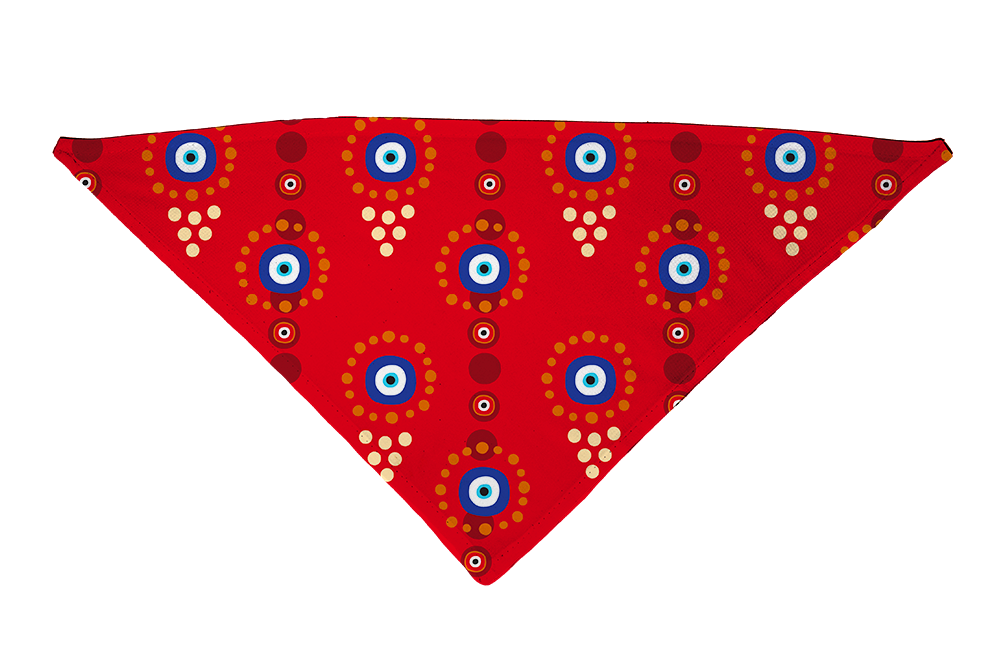 Evil Eye Mal de Ojo Dog Bandana