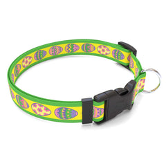 Easter Eggs Dog Collar