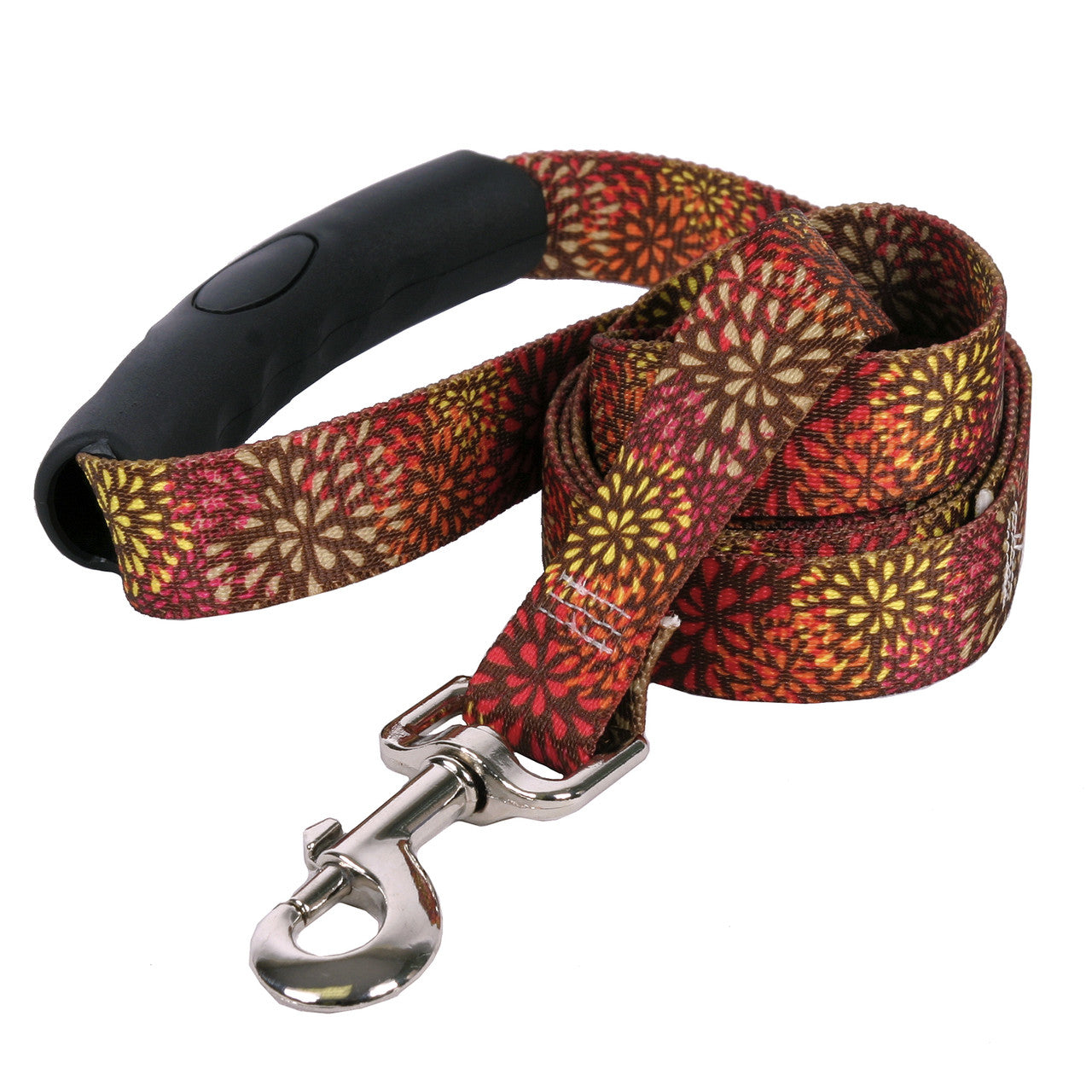 Flowerworks Red EZ-grip Dog Leash