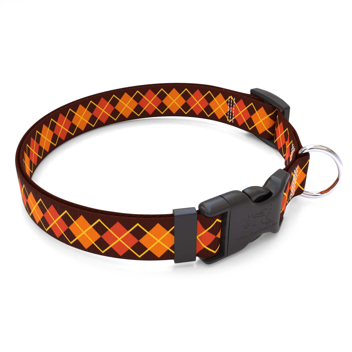 Argyle Fall Dog Collar