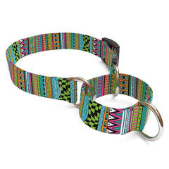 Festival Stripes Dog Collar