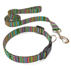 Festival Stripes Dog Collar