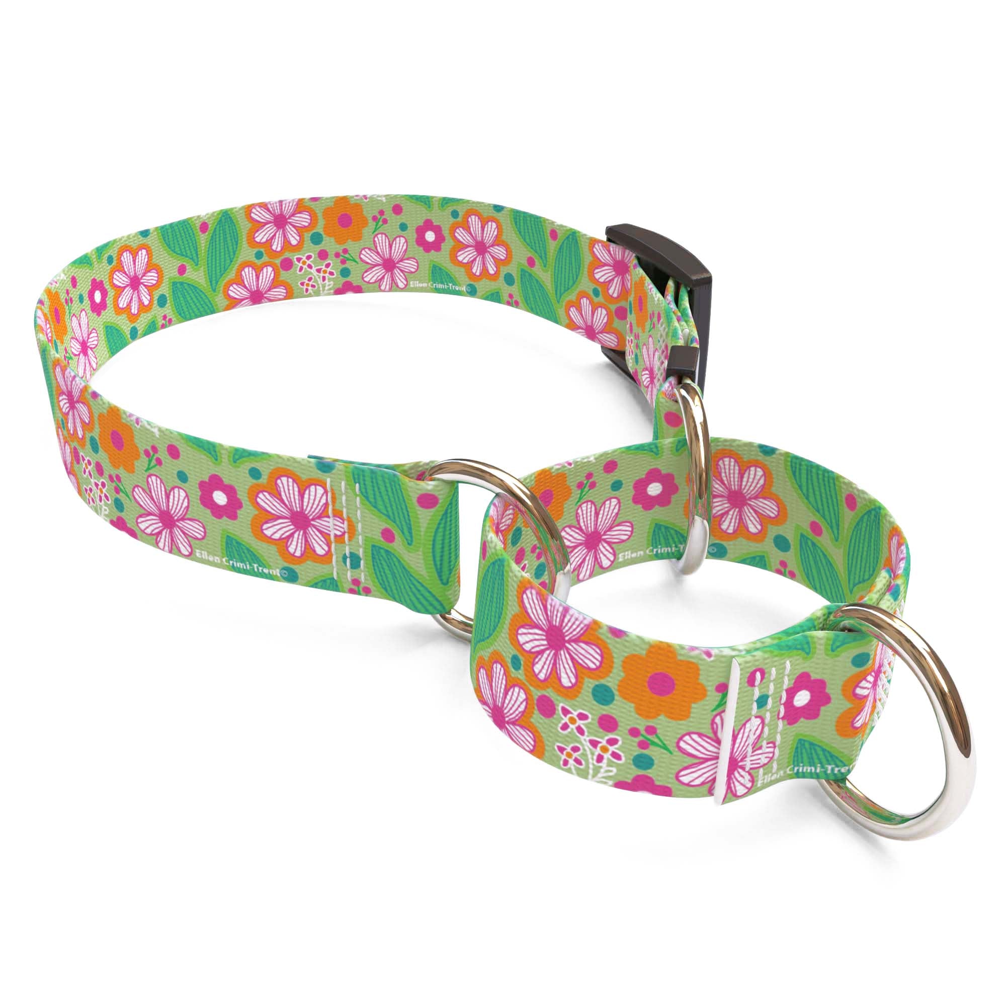 Flower Patch Dog Collar