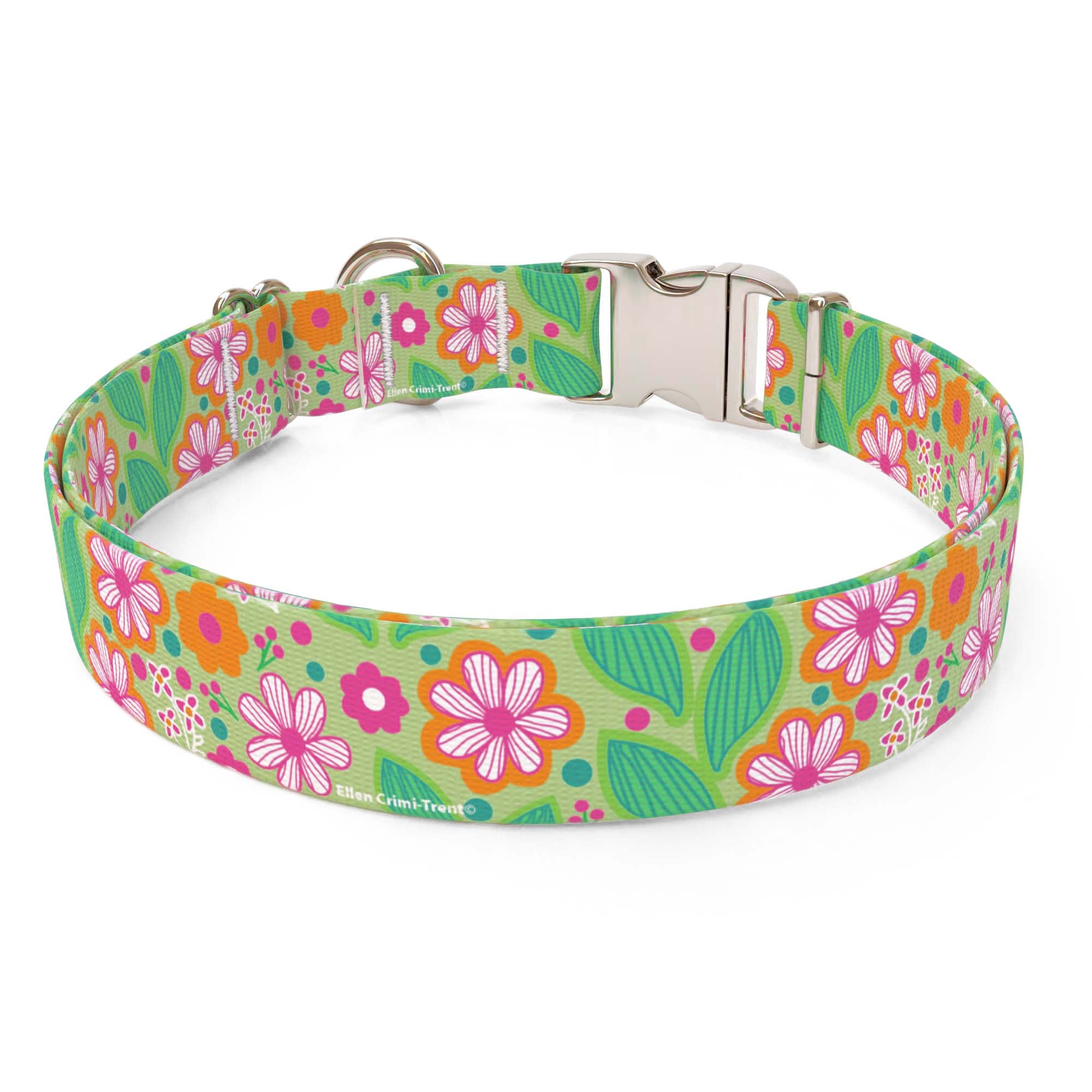 Flower Patch Dog Collar