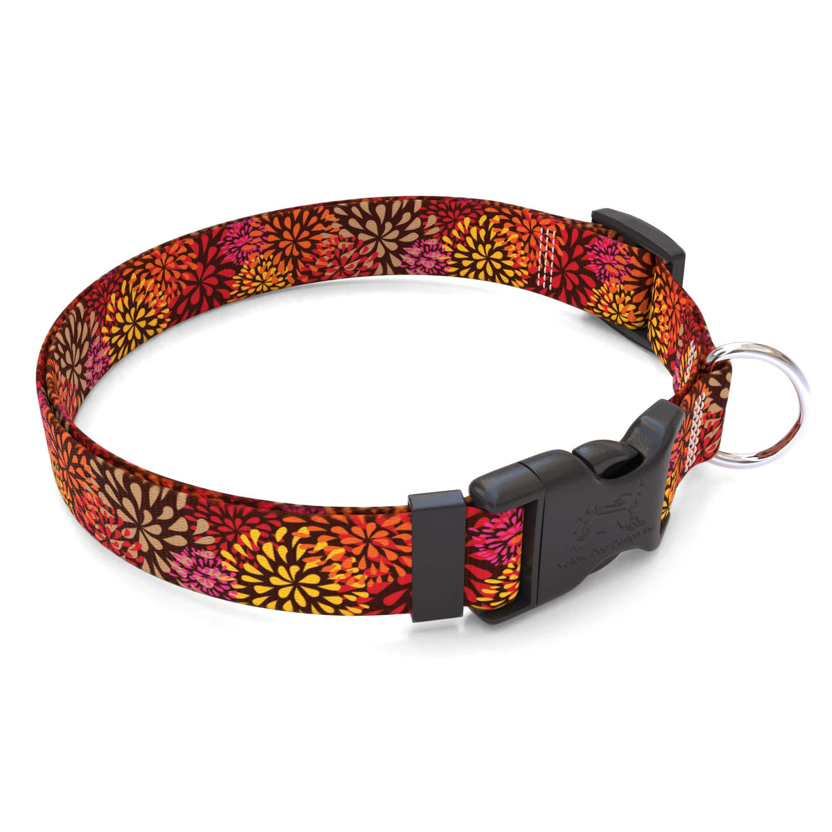 Flowerworks Red Dog Collar