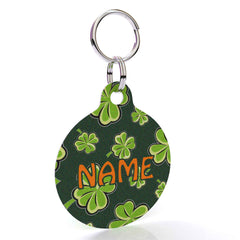 4 Leaf Clover HD Dog ID Tag