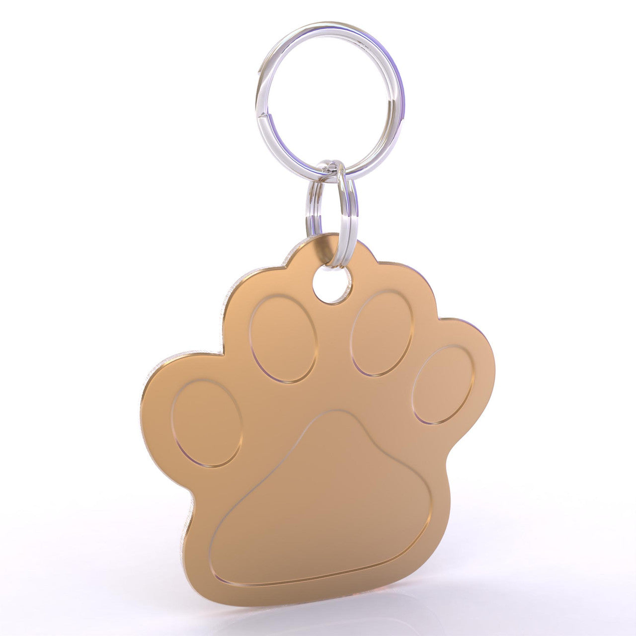 HyperLite Paw Dog ID Tag with Engraving