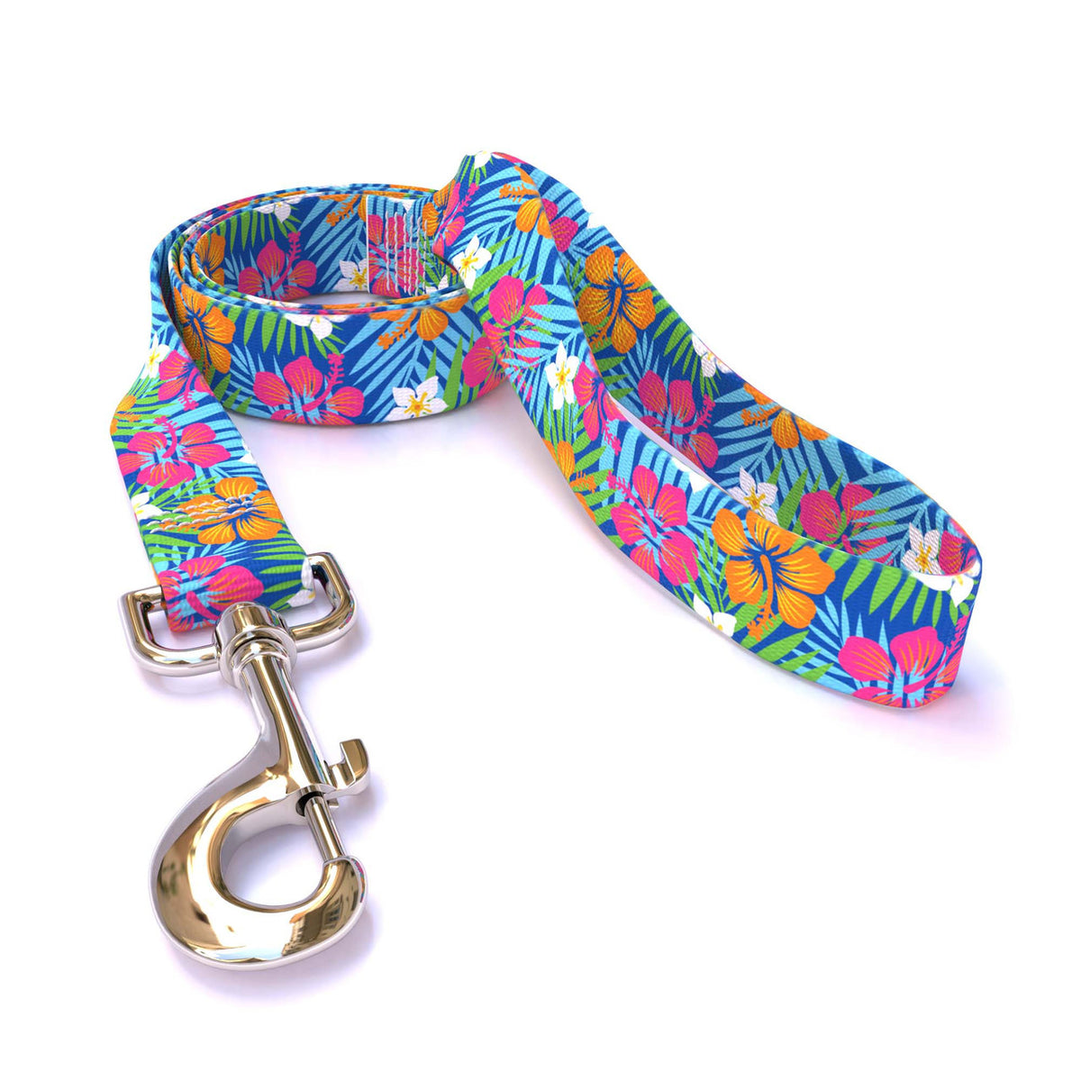 Hibiscus Paradise Dog Leash