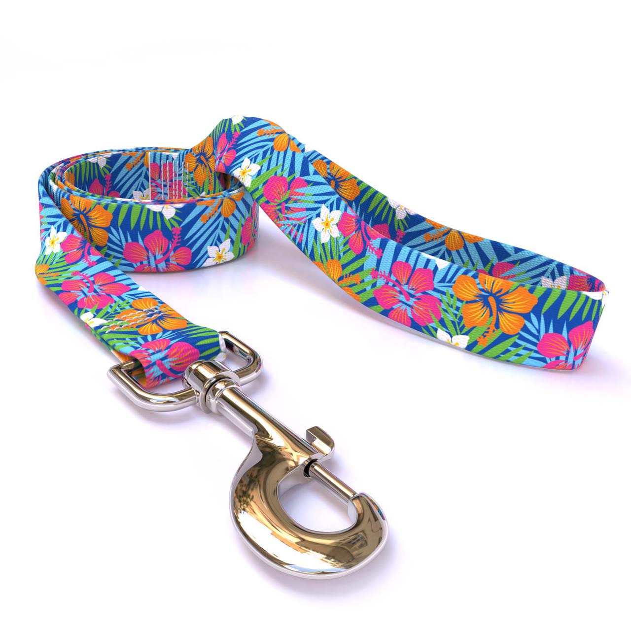 Hibiscus Paradise Dog Leash