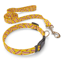 Hot Dogs Dog Collar