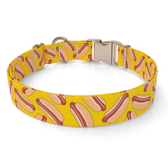 Hot Dogs Dog Collar