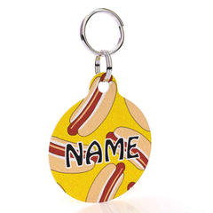 Hot Dogs HD Dog ID Tag