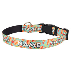 Personalized Hot Diggity Dog Dog Collar