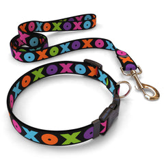 Hugs and Kisses Dog Collar