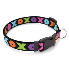 Hugs and Kisses Dog Collar