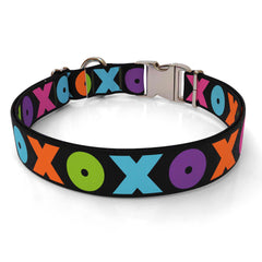 Hugs and Kisses Dog Collar