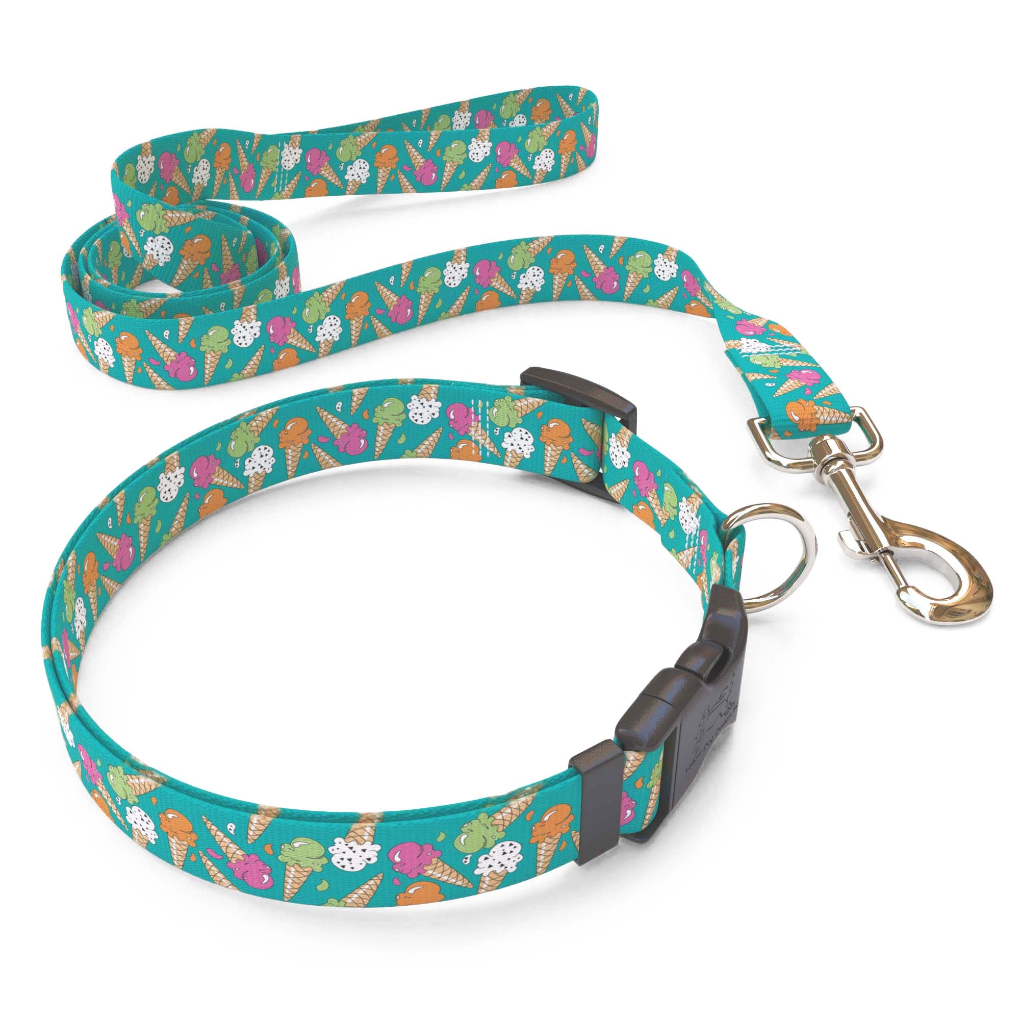 Ice Cream Cones Dog Collar