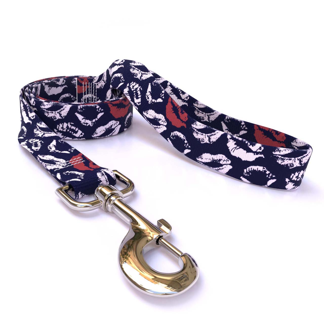 Kisses Black Dog Leash