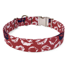 Kisses Red Dog Collar