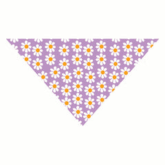 Lavender Daisy Dog Bandana