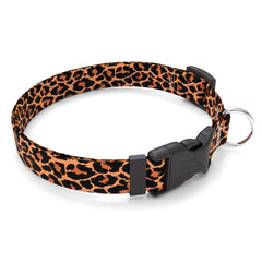 Leopard Print Dog Collar