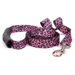 Leopard Pink Dog Leash