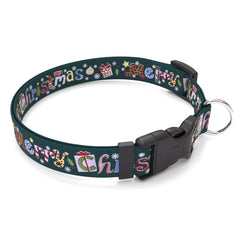 Merry Christmas Dog Collar