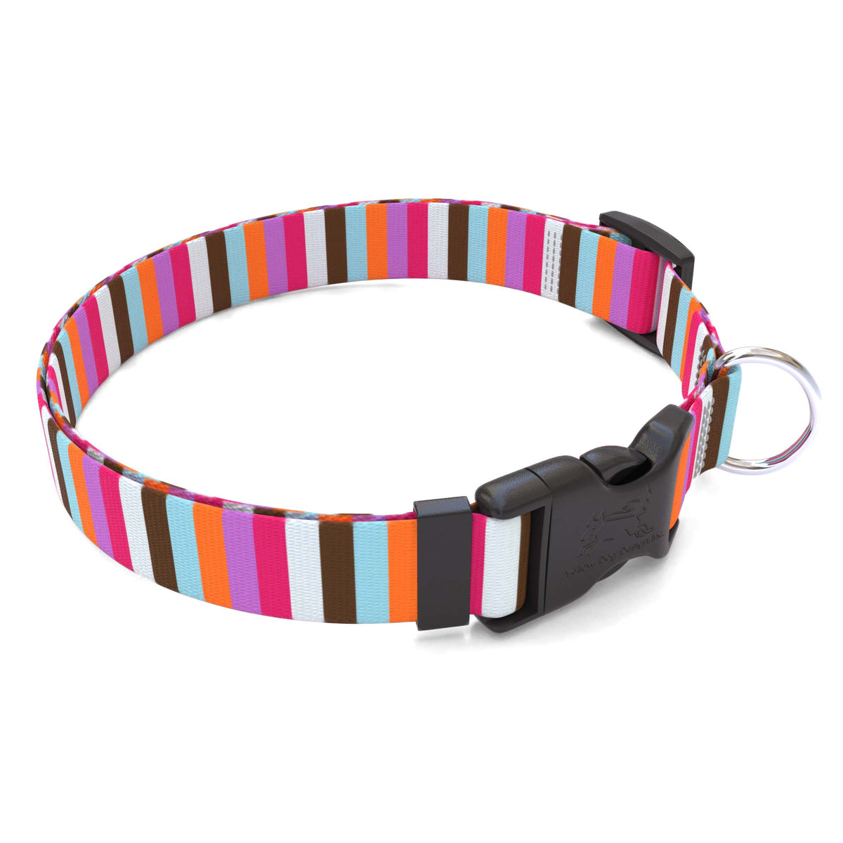 Multi-Stripe Dog Collar