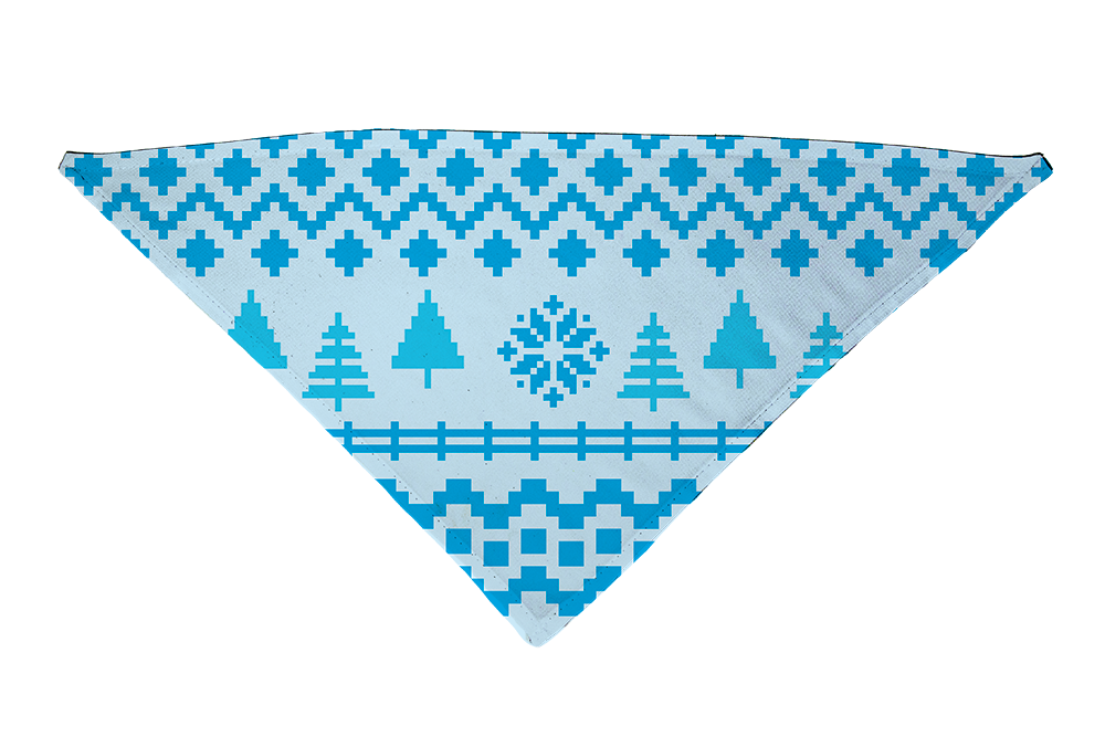 Nordic Light Blue Dog Bandana