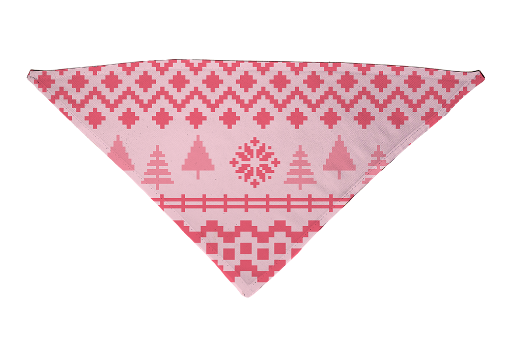 Nordic Light Pink Dog Bandana