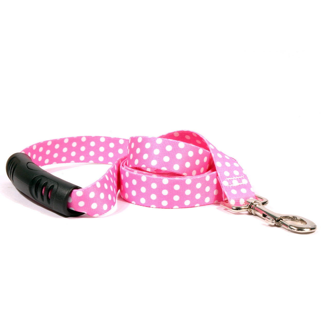 New Pink Polka Dot Dog Leash